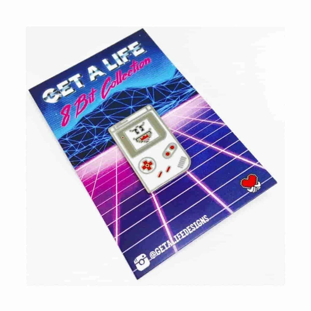 BOO: 8 BIT COLLECTION - Gameboy Hard Enamel Pin By Get A Life Designs 1 BOO: 8 BIT COLLECTION - Gameboy Hard Enamel Pin By Get A Life Designs