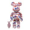 Brillo - Andy Warhol Bearbrick 400% + 100% Combo By Medicom