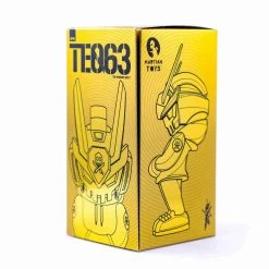 CORE EDITION TEQ 63 Ghost Mode White - 6 Inch Medium Figure By Martian Toys X Quiccs