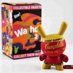 Campbell's Tomato Juice 3" Mini Figure - Andy Warhol Dunny Mini Series 2 By Kidrobot