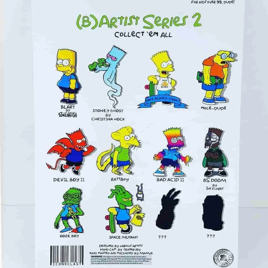 Iconoclast Toys The Simpsons Space Mutant - Hand Casted/Painted Resin Figure Iconoclast 6 Iconoclast Toys The Simpsons Space Mutant - Hand Casted/Painted Resin Figure Iconoclast
