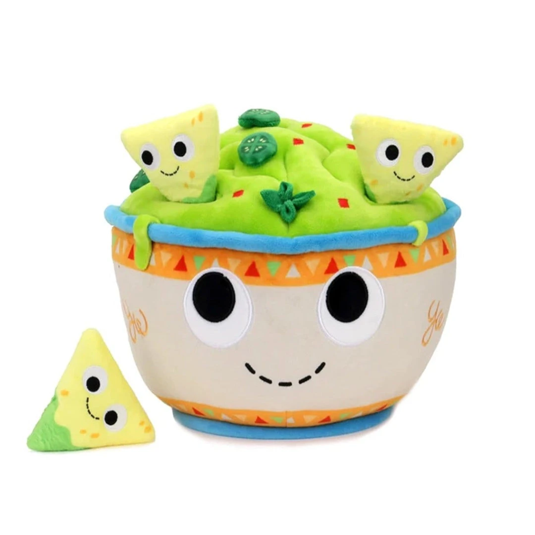 Yummy World Chips & Guac Large Bowl Plush - Kidrobot 1 Yummy World Chips & Guac Large Bowl Plush - Kidrobot