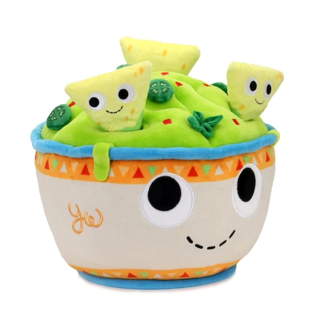 Yummy World Chips & Guac Large Bowl Plush - Kidrobot 5 Yummy World Chips & Guac Large Bowl Plush - Kidrobot