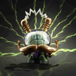 Emerald City GID Cognition Enhancement 8" Dunny By Doktor A X Kidrobot 13 Emerald City GID Cognition Enhancement 8