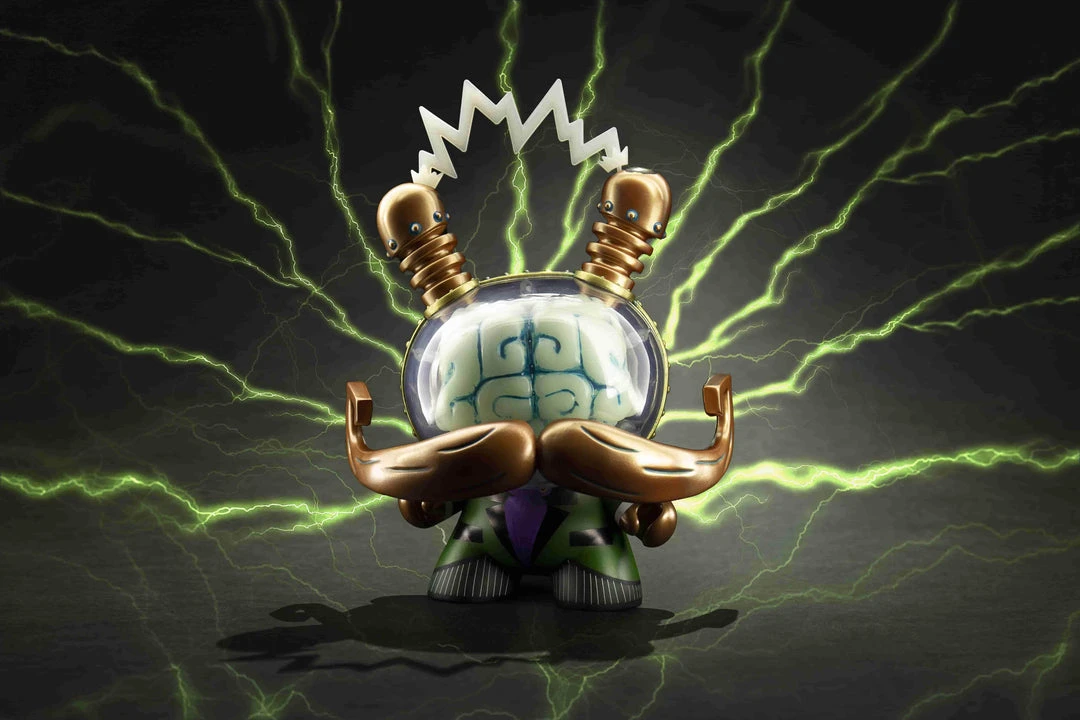 Emerald City GID Cognition Enhancement 8" Dunny By Doktor A X Kidrobot 3 Emerald City GID Cognition Enhancement 8" Dunny By Doktor A X Kidrobot