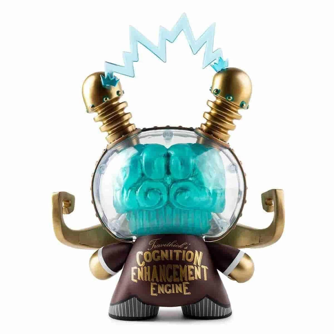 The Cognition Enhancement Engine Blue Version 8" Dunny By Doktor A X Kidrobot 4 The Cognition Enhancement Engine Blue Version 8" Dunny By Doktor A X Kidrobot