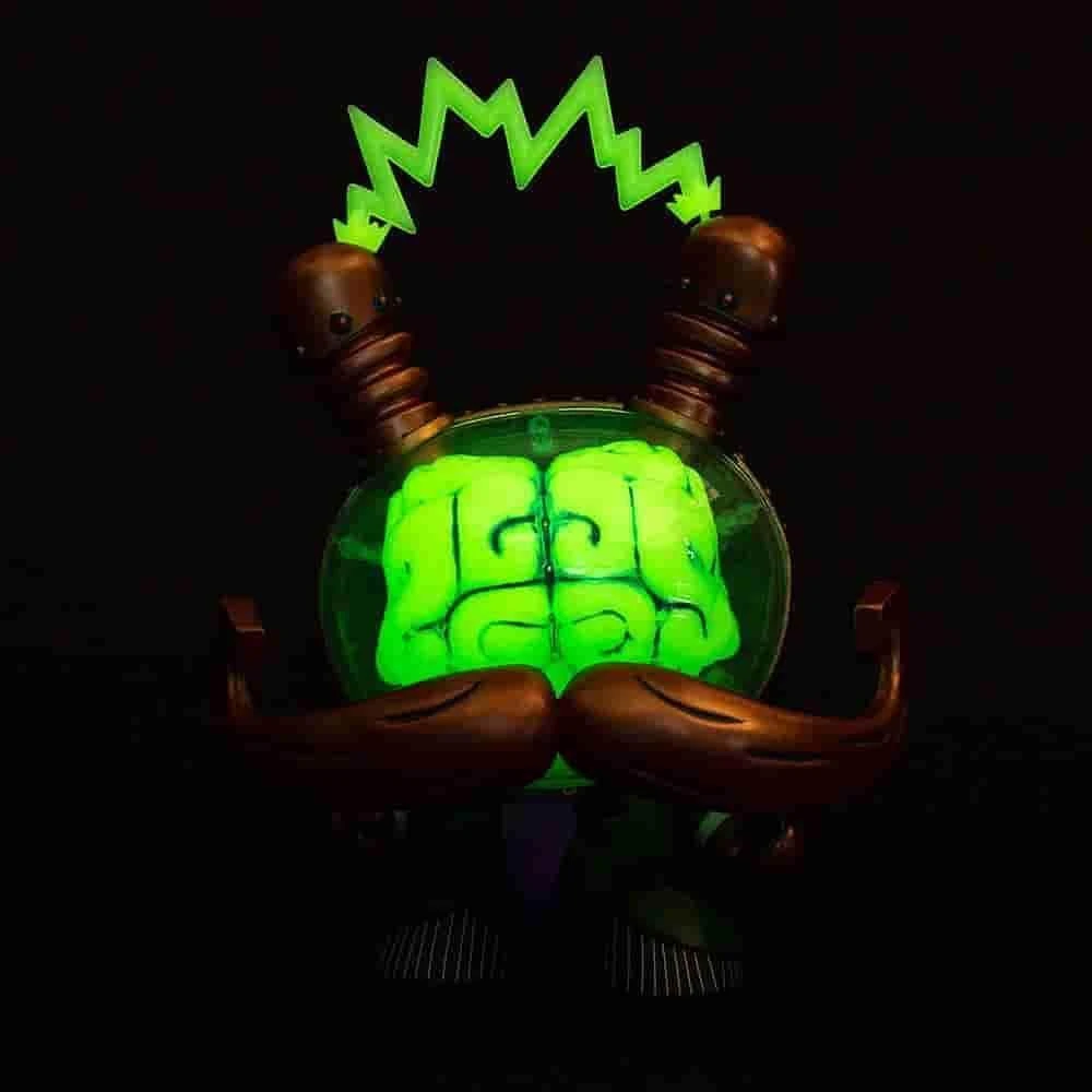 Emerald City GID Cognition Enhancement 8" Dunny By Doktor A X Kidrobot 2 Emerald City GID Cognition Enhancement 8" Dunny By Doktor A X Kidrobot