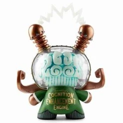 Emerald City GID Cognition Enhancement 8" Dunny By Doktor A X Kidrobot 17 Emerald City GID Cognition Enhancement 8