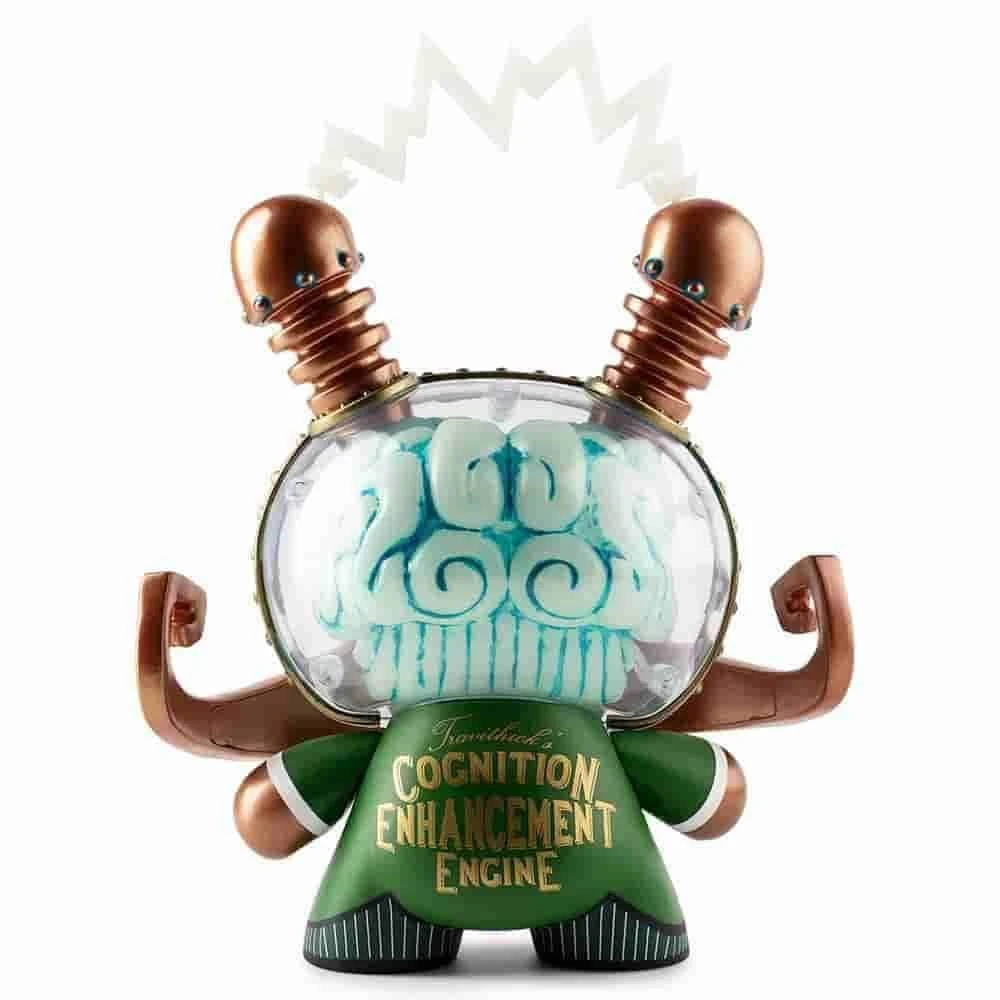 Emerald City GID Cognition Enhancement 8" Dunny By Doktor A X Kidrobot 7 Emerald City GID Cognition Enhancement 8" Dunny By Doktor A X Kidrobot