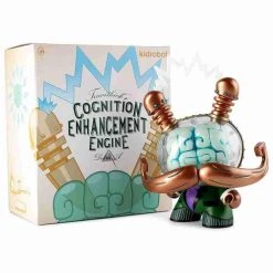 Emerald City GID Cognition Enhancement 8" Dunny By Doktor A X Kidrobot 14 Emerald City GID Cognition Enhancement 8