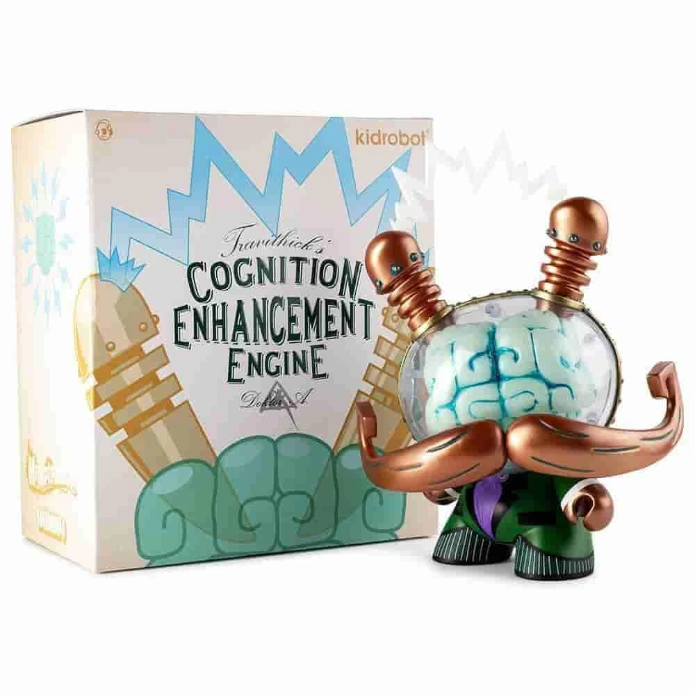 Emerald City GID Cognition Enhancement 8" Dunny By Doktor A X Kidrobot 4 Emerald City GID Cognition Enhancement 8" Dunny By Doktor A X Kidrobot