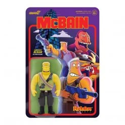 McBain - Reaction Figures Full Set By The Simpsons X Super 7