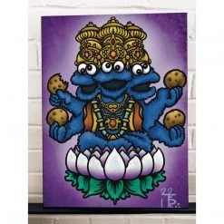 Jesse JFR Cookie BrahMonster 8x10Canvas Art Print By JesseJFR