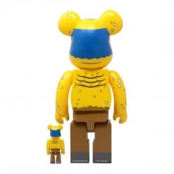 Medicom Toys The Simpsons Cyclops Wiggum 400% + 100% Bearbrick By Medicom