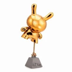 Gold Balloon 8” Dunny By Wendigo Toys X Kidrobot Exclusive Variant