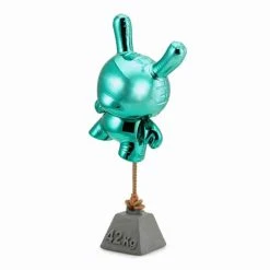 Kidrobot Teal Balloon 8” Dunny By Wendigo Toys
