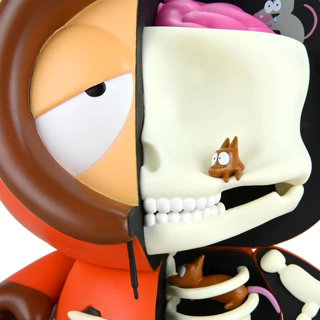 Dead Kenny Anatomy 8" Medium Figure By South Park X Kidrobot 7 Dead Kenny Anatomy 8" Medium Figure By South Park X Kidrobot