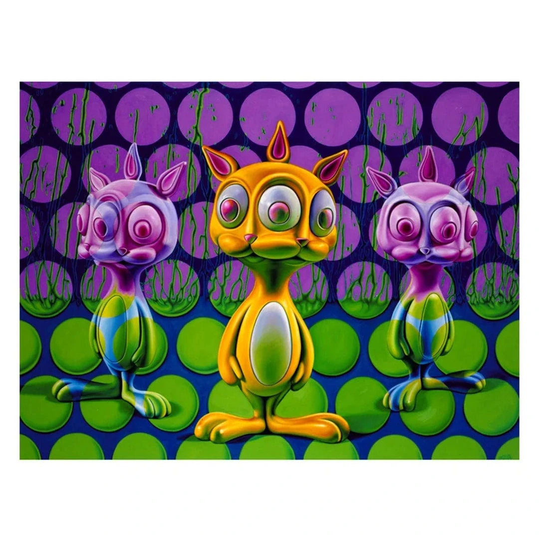 Greetings From Delusionville - Deluxe Hardcover Book By Ron English 2 Greetings From Delusionville - Deluxe Hardcover Book By Ron English