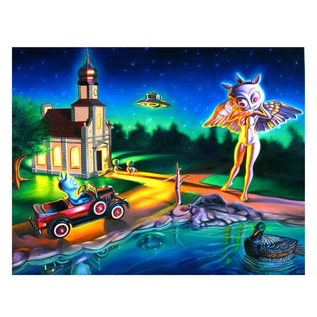 Greetings From Delusionville - Deluxe Hardcover Book By Ron English 3 Greetings From Delusionville - Deluxe Hardcover Book By Ron English