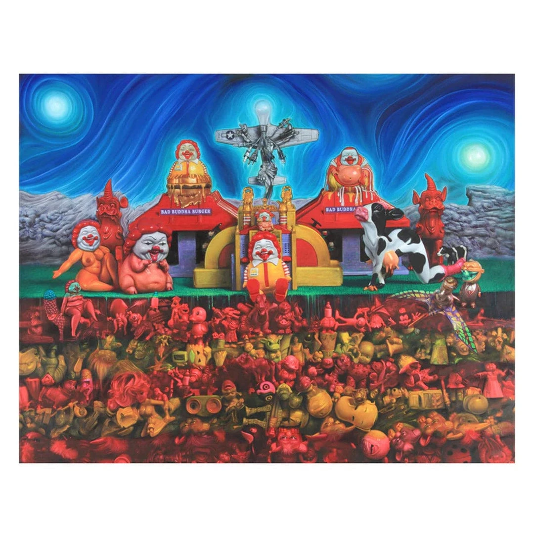 Greetings From Delusionville - Deluxe Hardcover Book By Ron English 7 Greetings From Delusionville - Deluxe Hardcover Book By Ron English