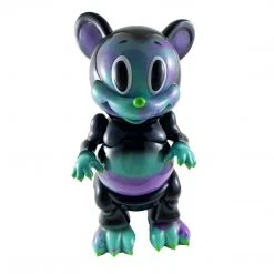 Devil Marbled Mousezilla Sofubi By Ron English X Black Book Toy