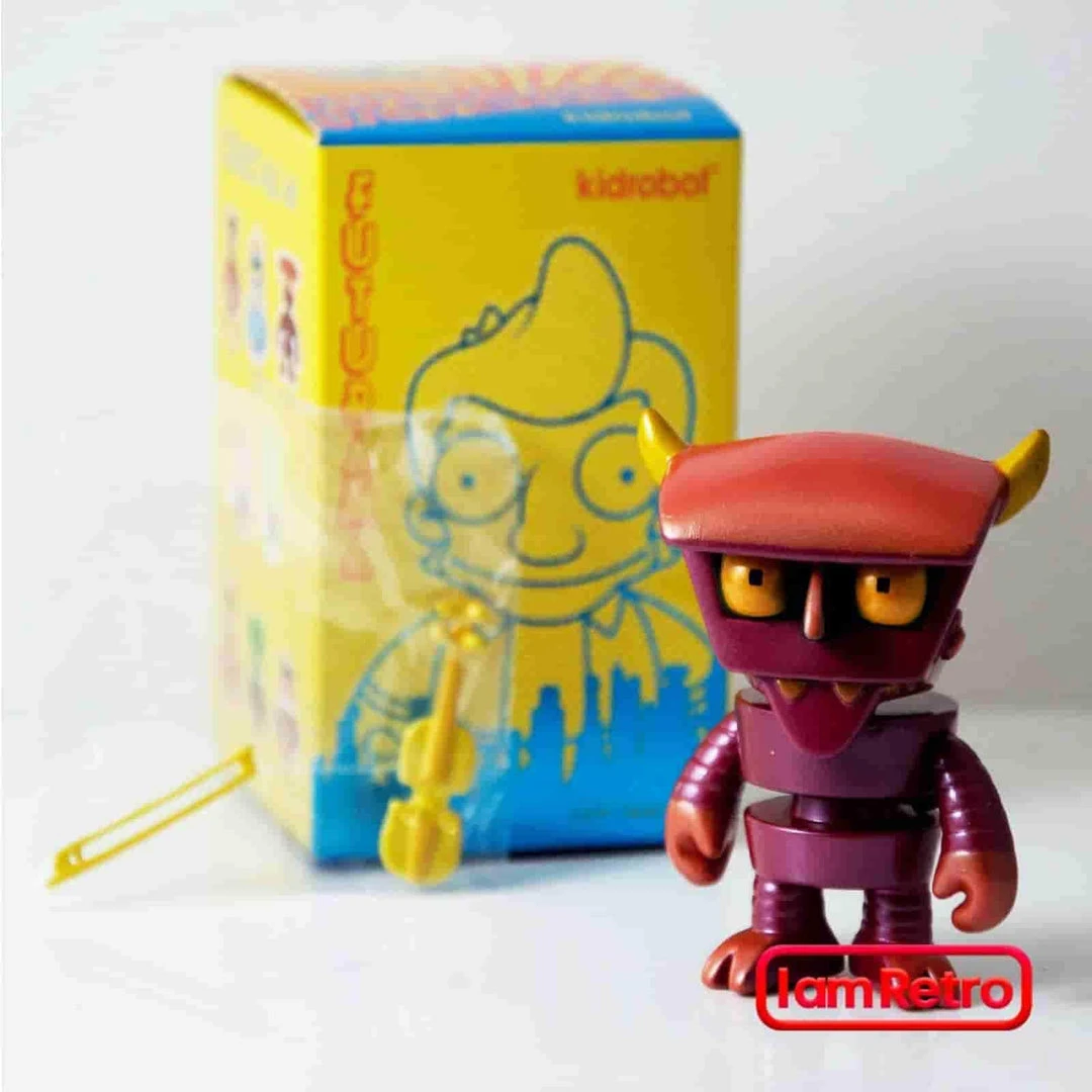 Devil Robot - Futurama Universe X Mini Figure By Kidrobot 1 Devil Robot - Futurama Universe X Mini Figure By Kidrobot