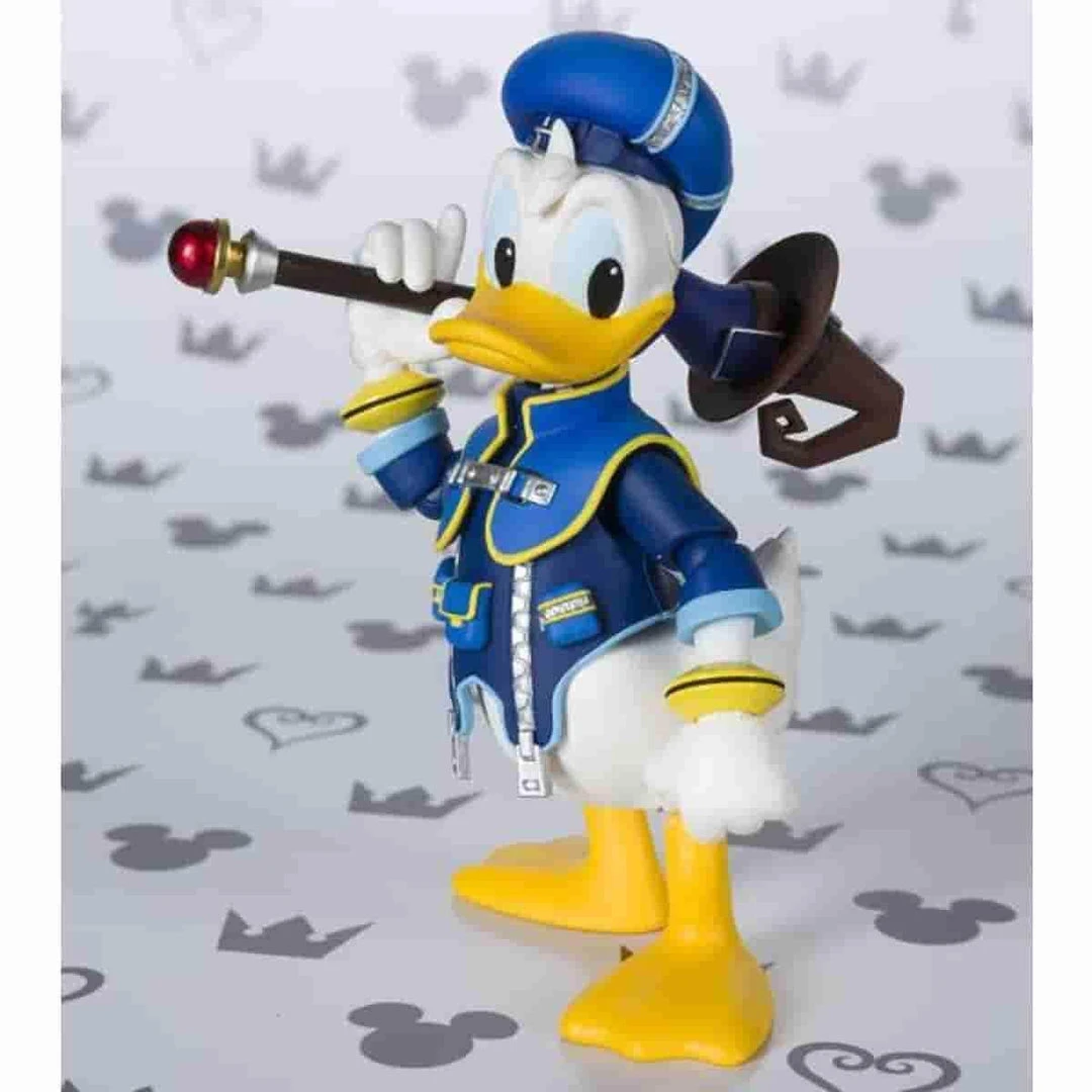 Donald Kingdom Hearts II Action Figure By Bandai - Tamashii Nations S.H. Figuarts 1 Donald Kingdom Hearts II Action Figure By Bandai - Tamashii Nations S.H. Figuarts
