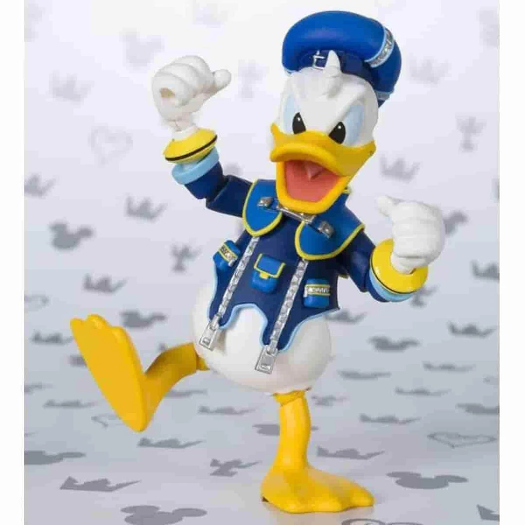 Donald Kingdom Hearts II Action Figure By Bandai - Tamashii Nations S.H. Figuarts 2 Donald Kingdom Hearts II Action Figure By Bandai - Tamashii Nations S.H. Figuarts