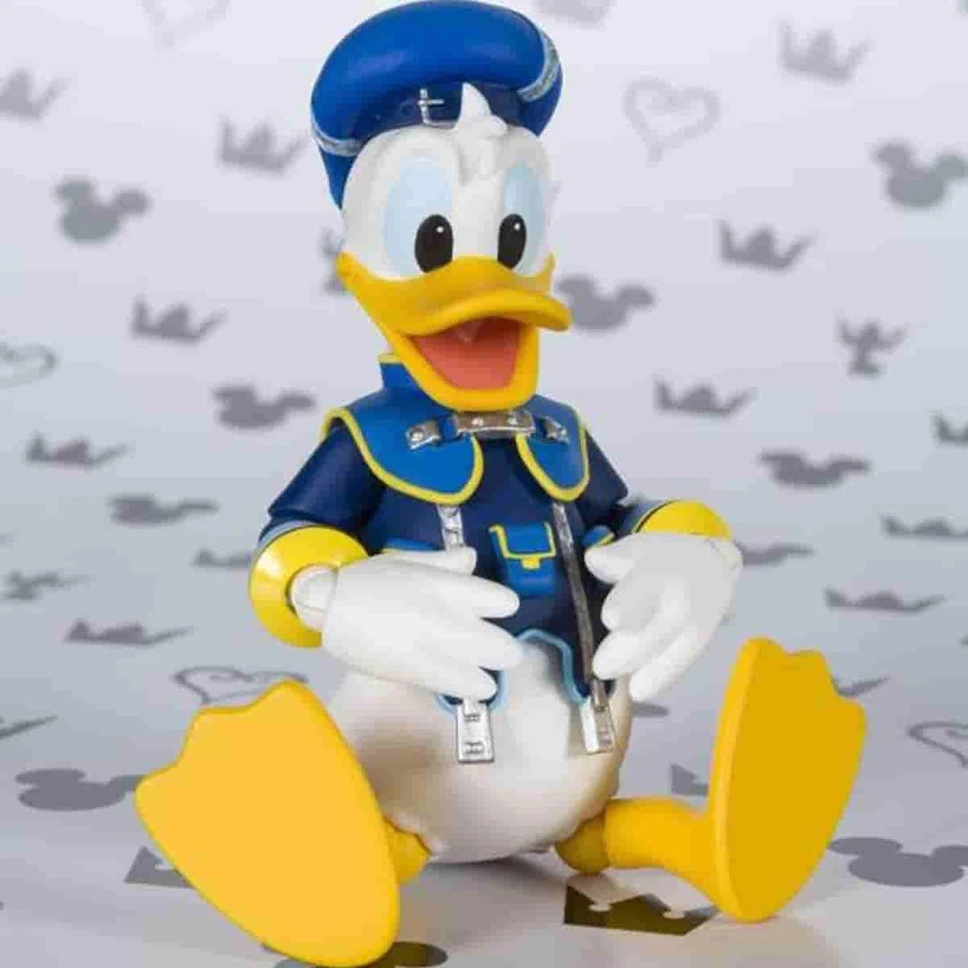 Donald Kingdom Hearts II Action Figure By Bandai - Tamashii Nations S.H. Figuarts 3 Donald Kingdom Hearts II Action Figure By Bandai - Tamashii Nations S.H. Figuarts