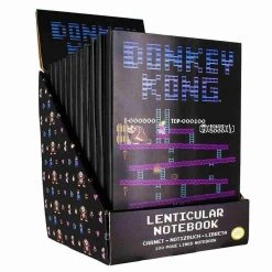 Donkey Kong Arcade Classics Lenticular Notebook Official Nintendo NES