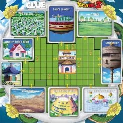 Dragon Ball Z Clue Boardgame Set By Hasbro