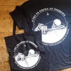 God Machine 'I Tried To Drown My Sorrows' Tote Bag For Life By Godmachine