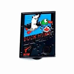 Duck Hunt Nintendo NES Box Cover Art 1.25" Enamel Pin By Phantom Pins