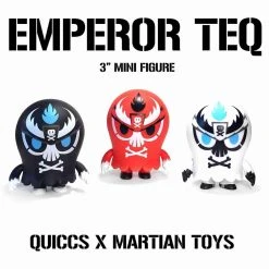 Red Dark Emperor TEQ Jaspar By Quiccs X Martian Toys
