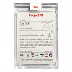 IamRetro.com Ernie Banks By Quiccs - Topps Project 70