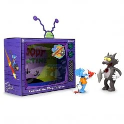 Itchy And Scratchy Regular Version Medium Figure Set The Simpsons X Kidrobot