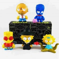 The Simpsons Family Bundle Pack 3"Mini Figures Treehouse Of Horrors - Simpsons Kidrobot