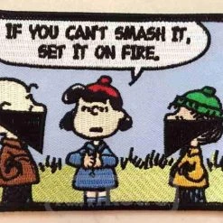 IAMRETRO Pins & Patches If You Can't Smash It, Set It On Fire Patch