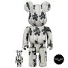 Medicom Toys Flying Balloons Girl - Banksy 400% + 100% Combo Bearbrick By Medicom