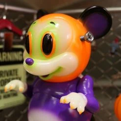 Black Book Franken Mousezilla Sofubi By Ron English X BlackBook Toys