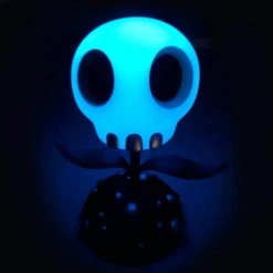 Medium Figures Skullflower GID Version By Tara McPherson X ToyQube