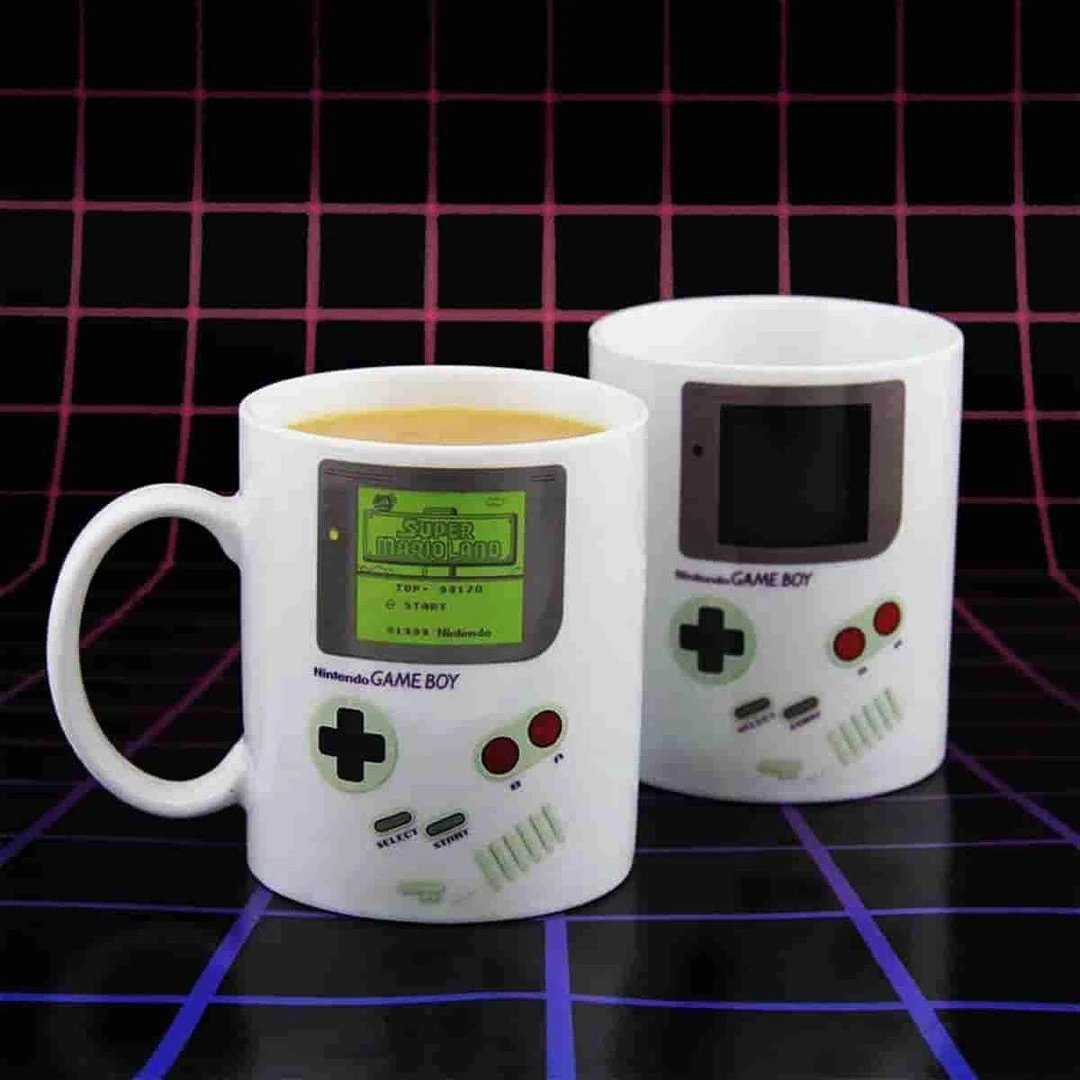 Game Boy Heat Changing Mug - Official Licensed Nintendo 2 Game Boy Heat Changing Mug - Official Licensed Nintendo