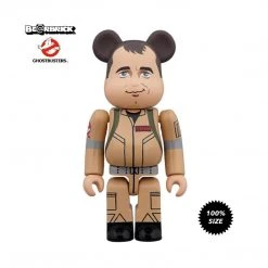 Medicom Toys Ghostbusters Peter Venkman & Winston 2-Pack 100% Combo Bearbrick Medicom
