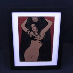 God Machine 'Goblin' Lithograph Print Signed By Godmachine