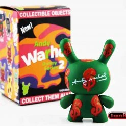 Green $ - Andy Warhol Dunny Mini Series 2 By Kidrobot
