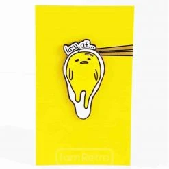 Gudetama Lazy AF Enamel Pin By Mala