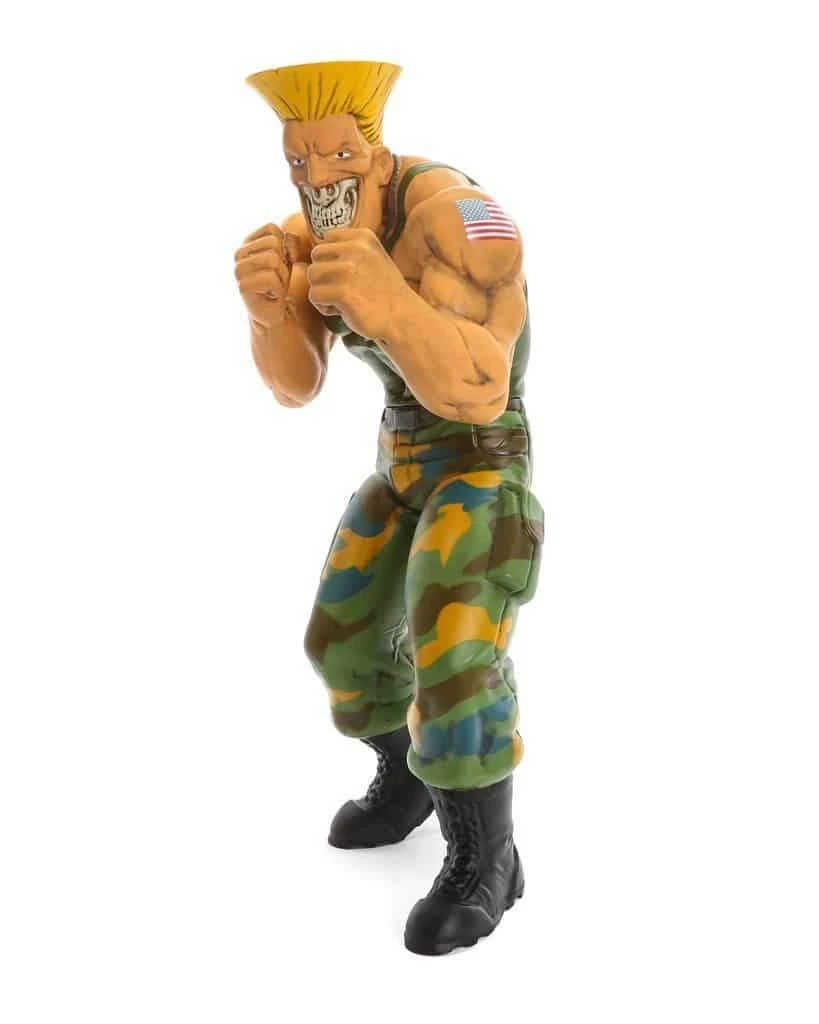 Guile Grin 15" Vinyl Figure By Ron English Popaganda X Street Fighter 2 Guile Grin 15" Vinyl Figure By Ron English Popaganda X Street Fighter