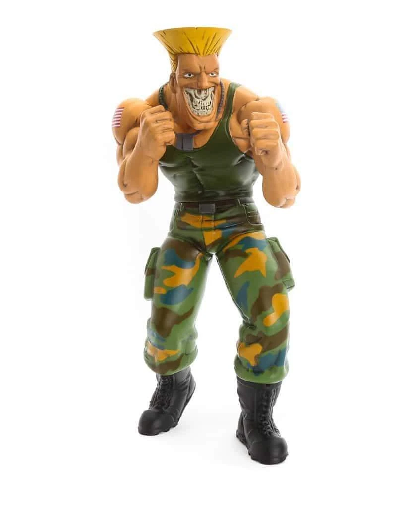 Guile Grin 15" Vinyl Figure By Ron English Popaganda X Street Fighter 3 Guile Grin 15" Vinyl Figure By Ron English Popaganda X Street Fighter