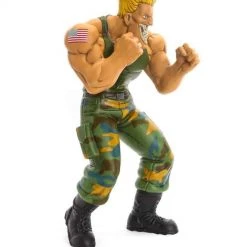 Guile Grin 15" Vinyl Figure By Ron English Popaganda X Street Fighter 12 Guile Grin 15