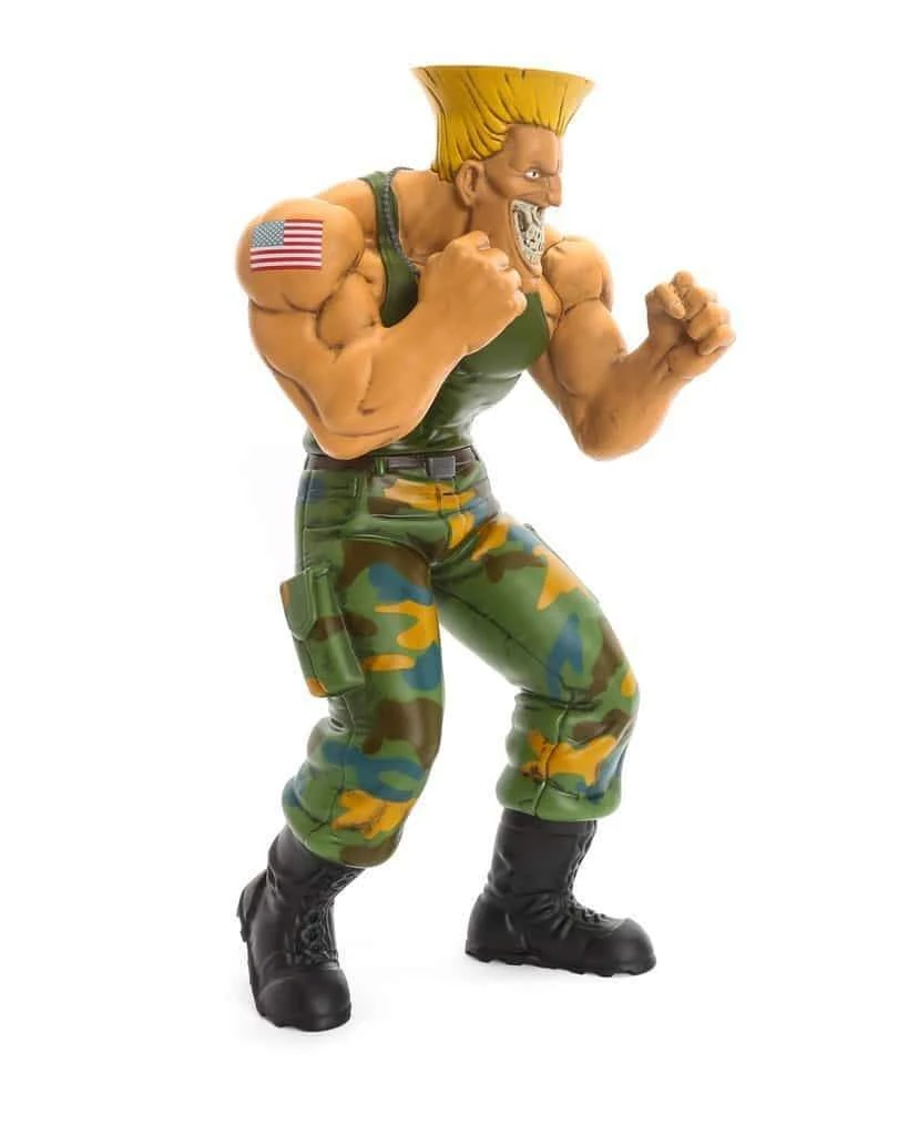 Guile Grin 15" Vinyl Figure By Ron English Popaganda X Street Fighter 4 Guile Grin 15" Vinyl Figure By Ron English Popaganda X Street Fighter